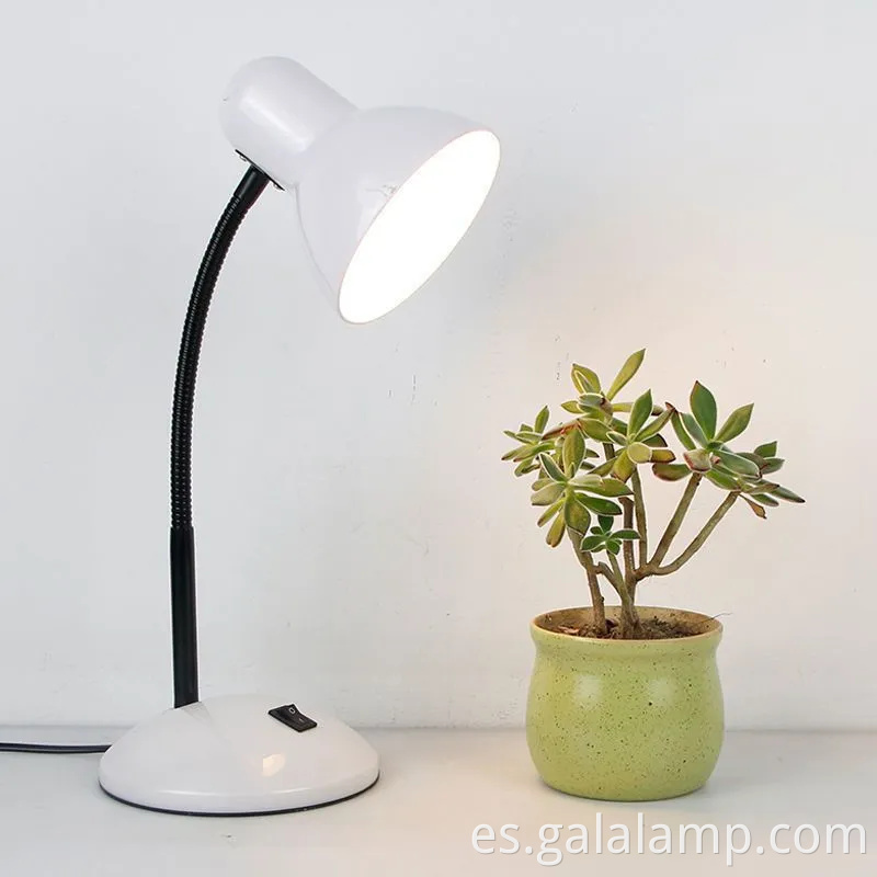 Iron Metal LED, mesa de protección para los ojos, plegado, lámpara de escritorio